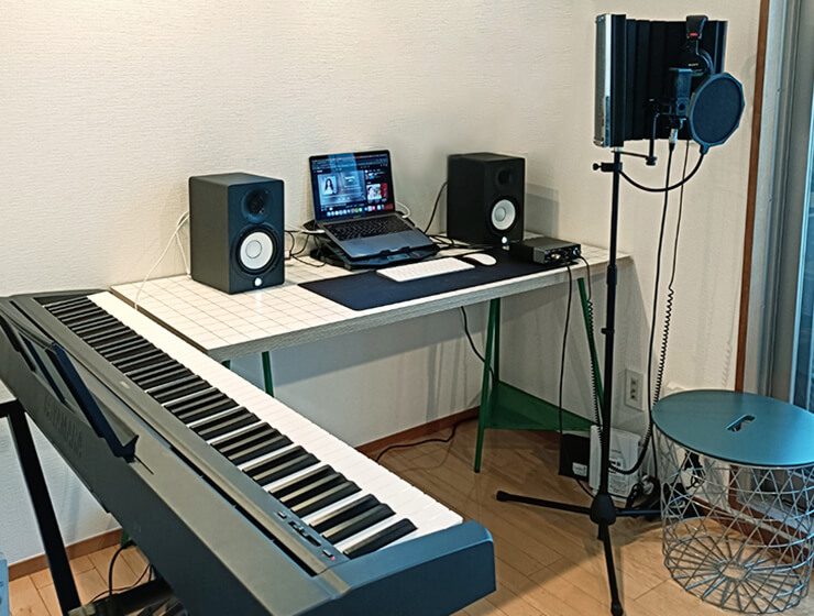 K-POP専門ボーカルスクール「I'm From Vocal Japan」のレッスン室写真2